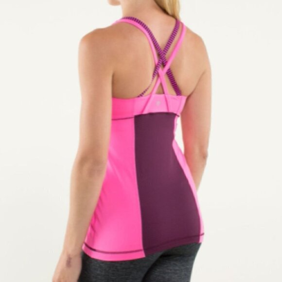 Lululemon Raspberry Energy Tank - Picture 2 of 5